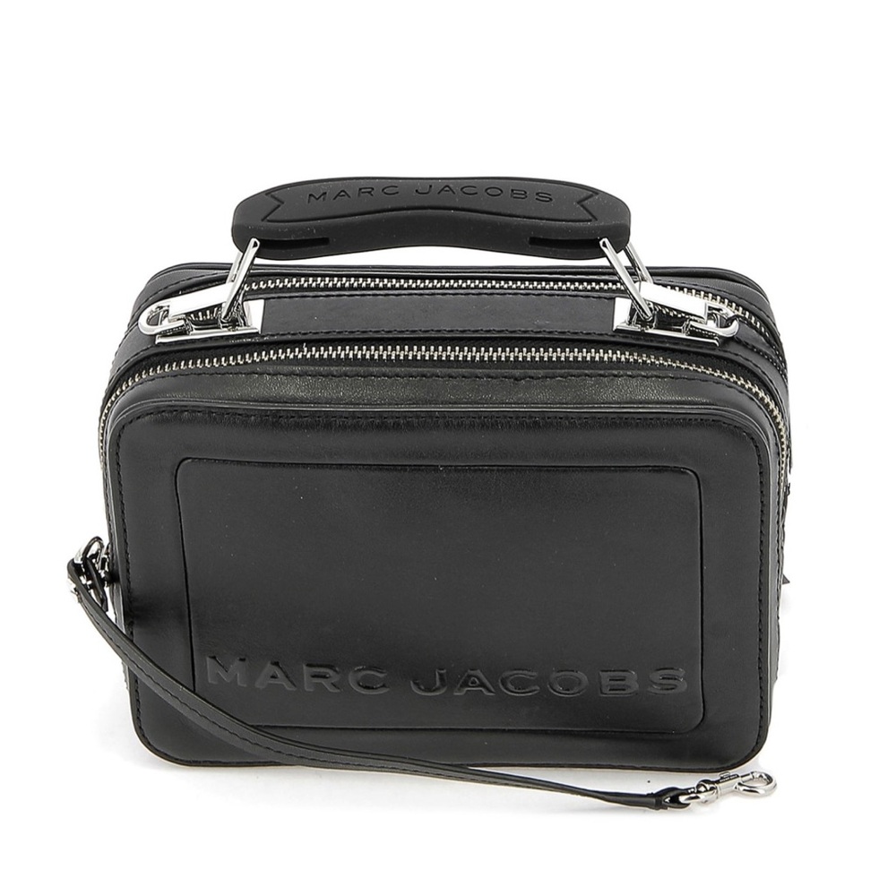 Marc Jacobs The Box black leather crossbody bag - Picture 4 of 7